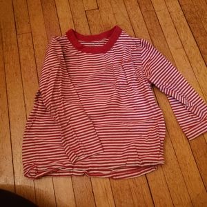Joe fresh striped baby shirt with pocket age 3